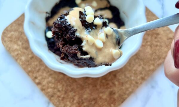 Brownie chetogenico al microonde