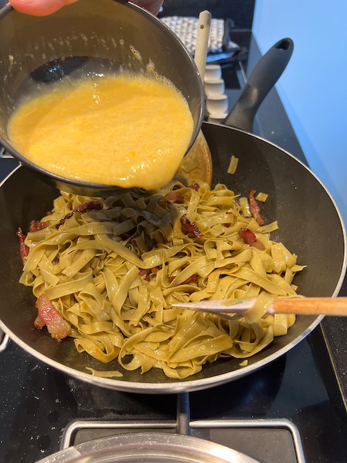 Spaghetti alla Carbonara Chetogenici