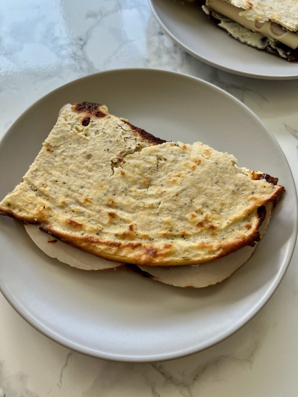 Focaccia Chetogenica ai Fiocchi di Latte