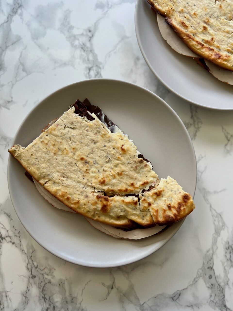 Piadina ai Fiocchi di Latte Chetogenica: