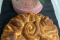 Torta di rose pan brioche e marmellata di fichi