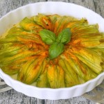 Fiori di zucchina con farcia alle verdure