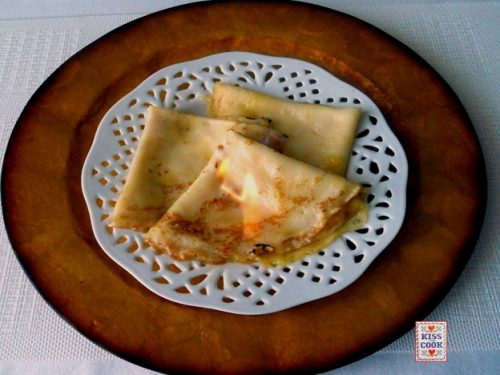 CREPES SUZETTE FLAMBEES
