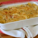 pasta al forno prosciutto e piselli