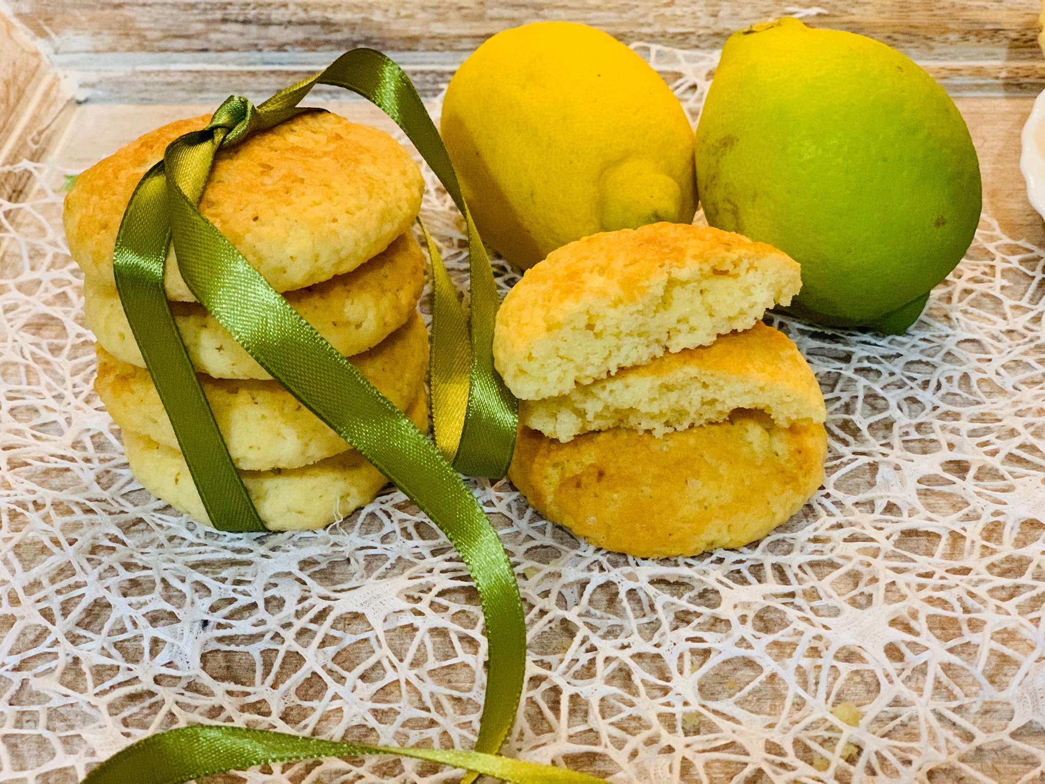 Biscotti al limone di Sicilia