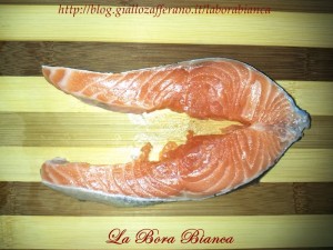 Cuori di salmone al pepe verde La Bora Bianca