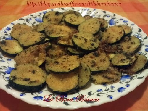 Zucchine gratinate al forno, ricetta vegetariana