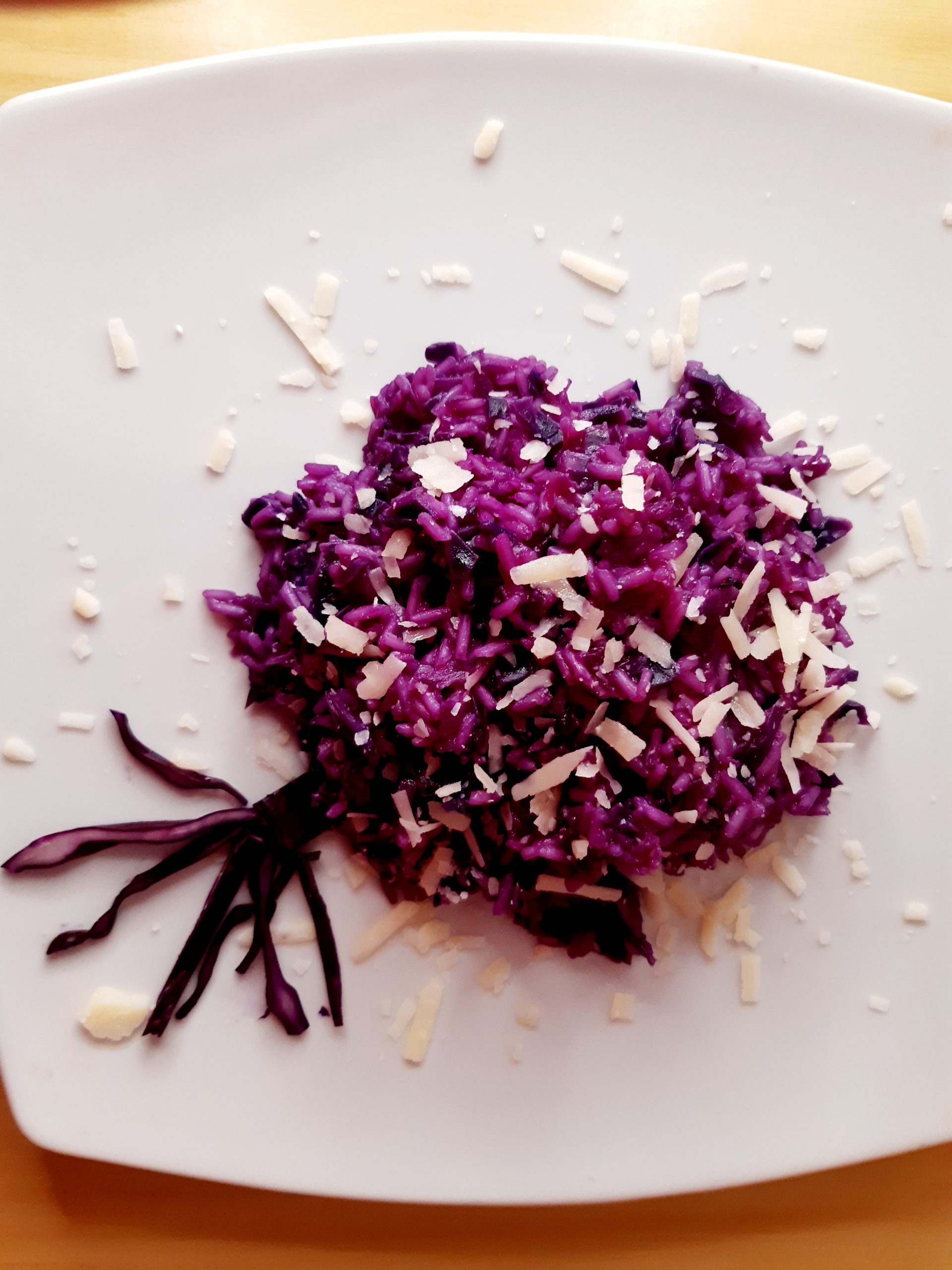 risotto con cavolo cappuccio light