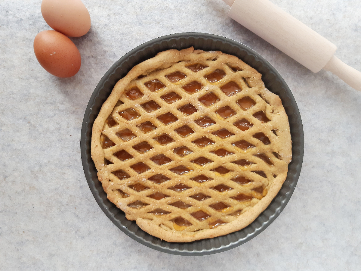 crostata senza burro e olio