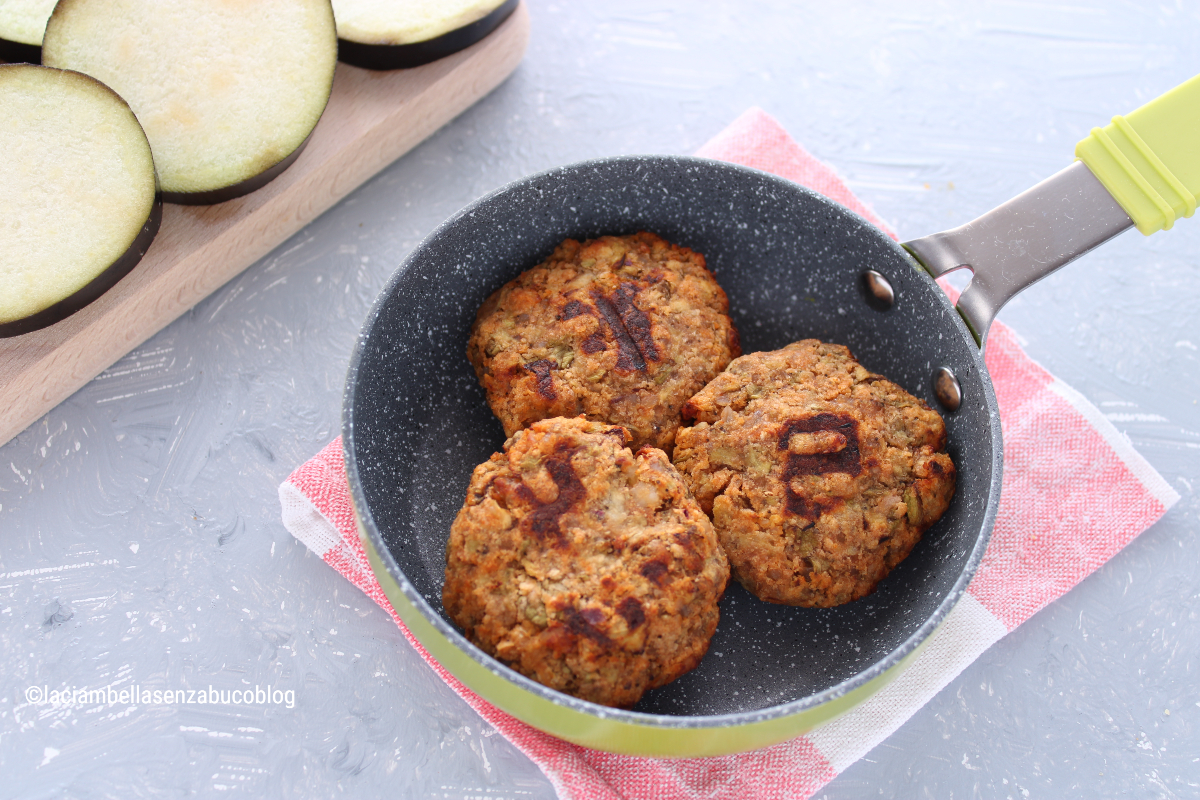 burger di melanzane light