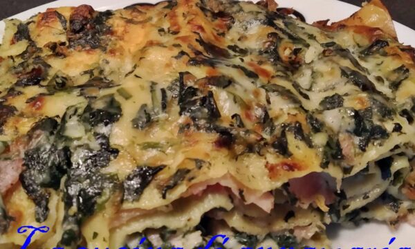 Lasagna con spinaci e besciamella
