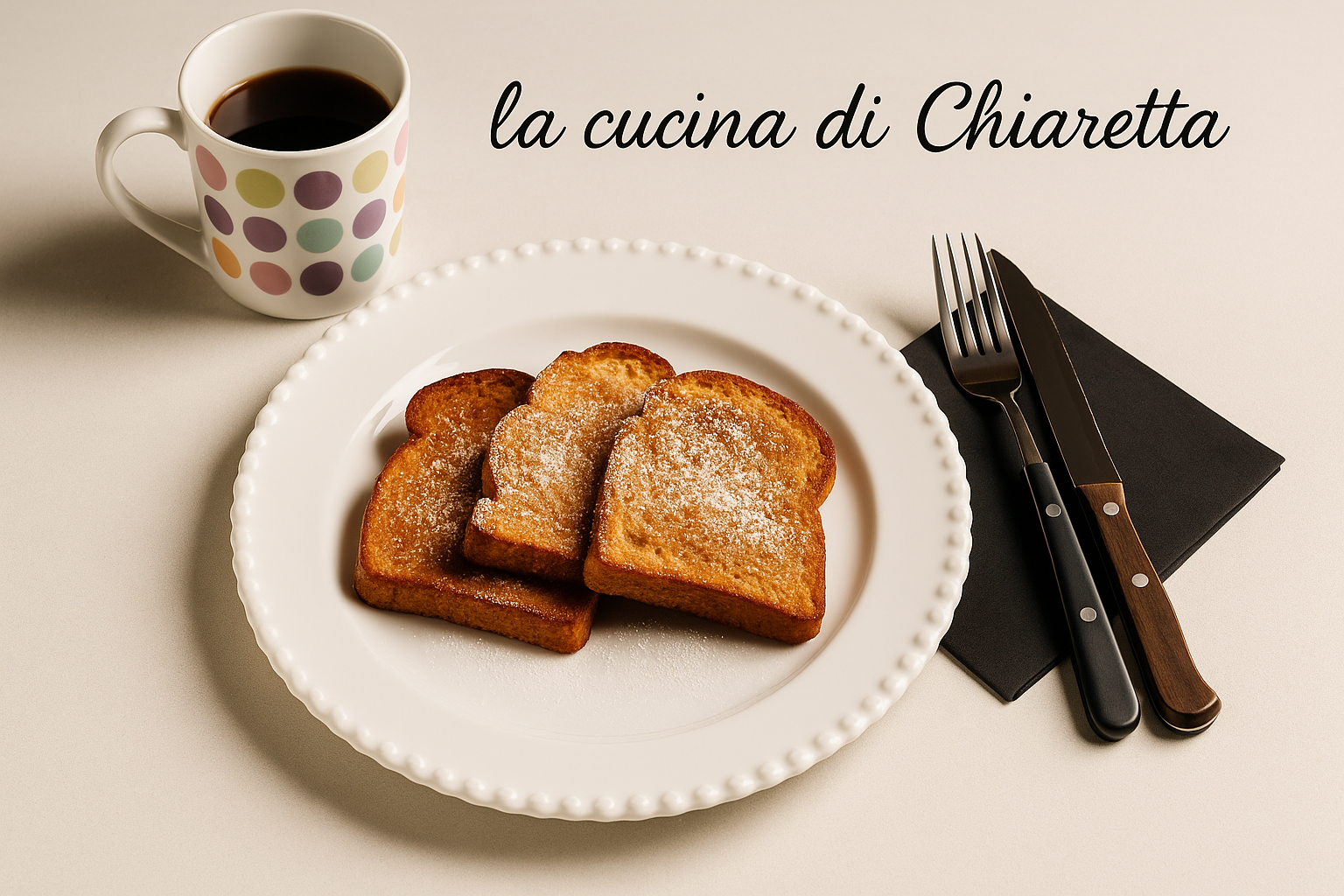 French toast senza uova
