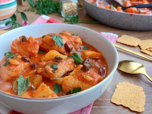 BACCALA’ ALLA GHIOTTA (Ricetta messinese)