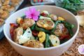 INSALATA DI FAGIOLINI, UOVA E PATATE AL FORNO
