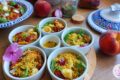 COUS COUS INTEGRALE CON PESCHE GRIGLIATE E FETA
