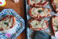 BARCHETTE DI MELANZANE A PIZZA