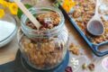 GRANOLA FATTA IN CASA COCCO E MIRTILLI ROSSI