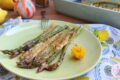 ASPARAGI GRATINATI AL LIMONE E PARMIGIANO