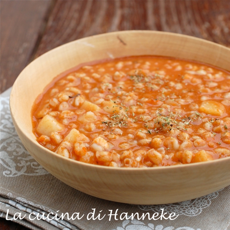 Minestra Di Farro Pomodoro E Patate La Cucina Di Hanneke