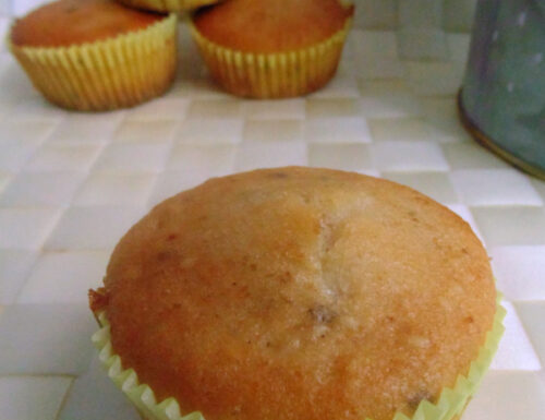 Muffin vaniglia senza burro