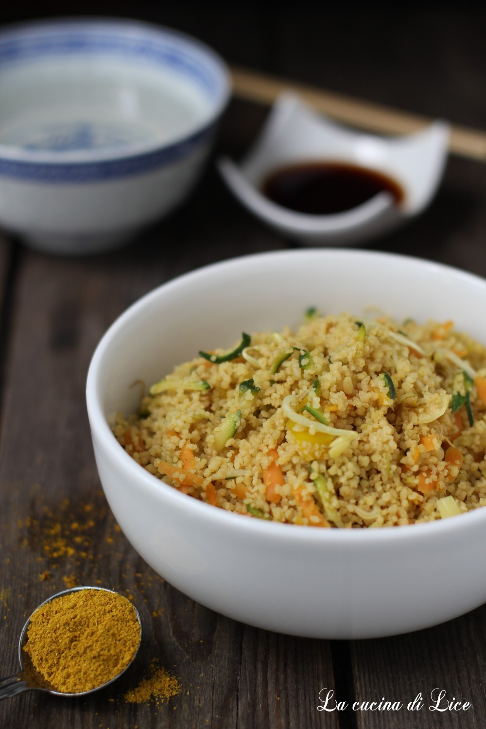 Couscous all’orientale vegetariano