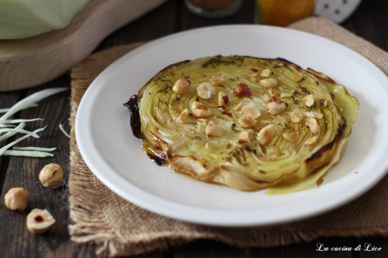 Cavolo cappuccio al forno