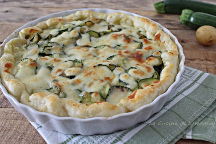 torta salata con zucchine e patate torta salata con zucchine e patate