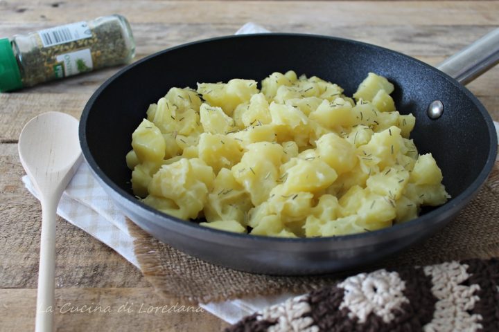 patate al burro e parmigiano
