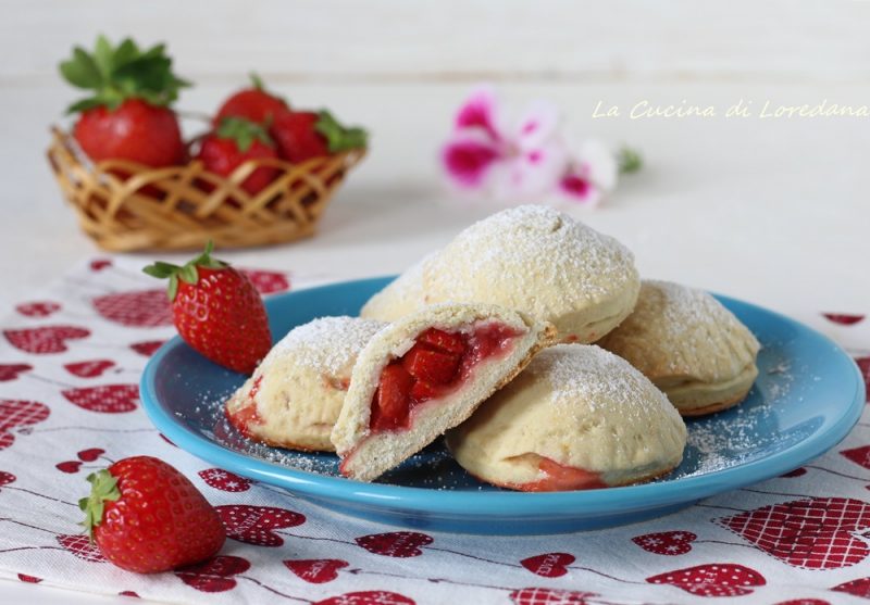 biscotti cuor di fragola