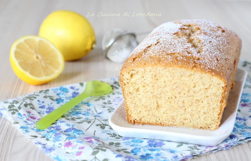 plumcake integrale al limone