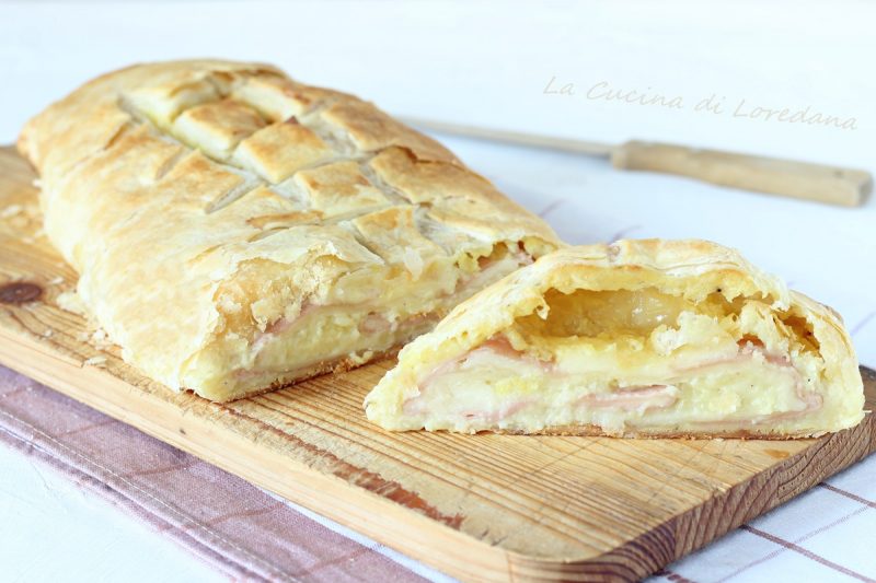 rotolo di sfoglia con patate