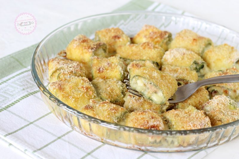 rotolini di zucchine ripieni