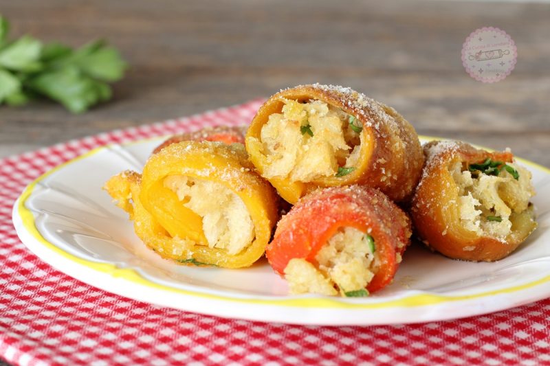 involtini di peperoni
