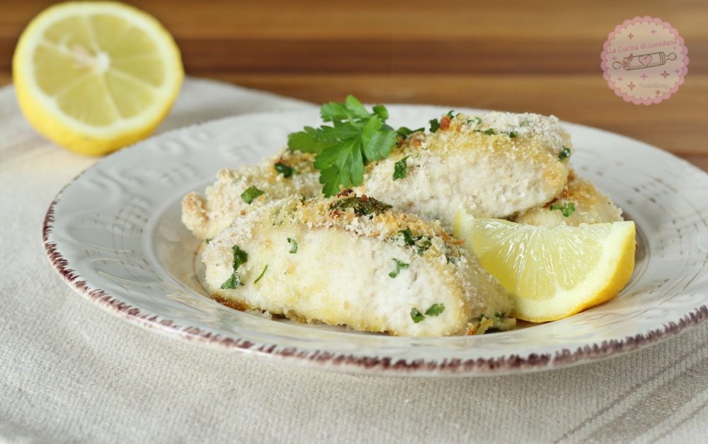 PERSICO AL FORNO GRATINATO con una ricetta semplice e veloce