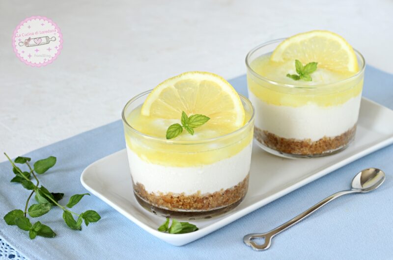 cheesecake al limone