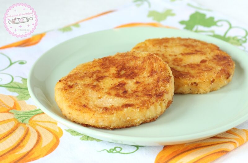 burger di zucca e patate