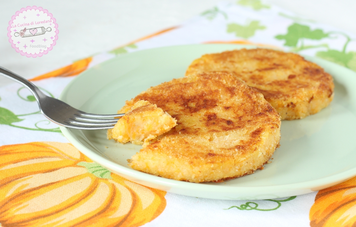 burger di zucca e patate