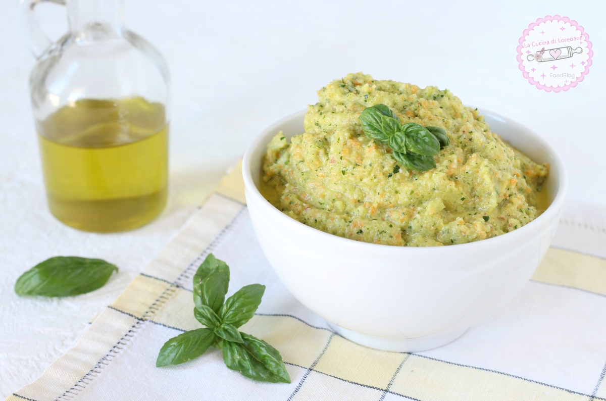 pesto di zucchine e carote