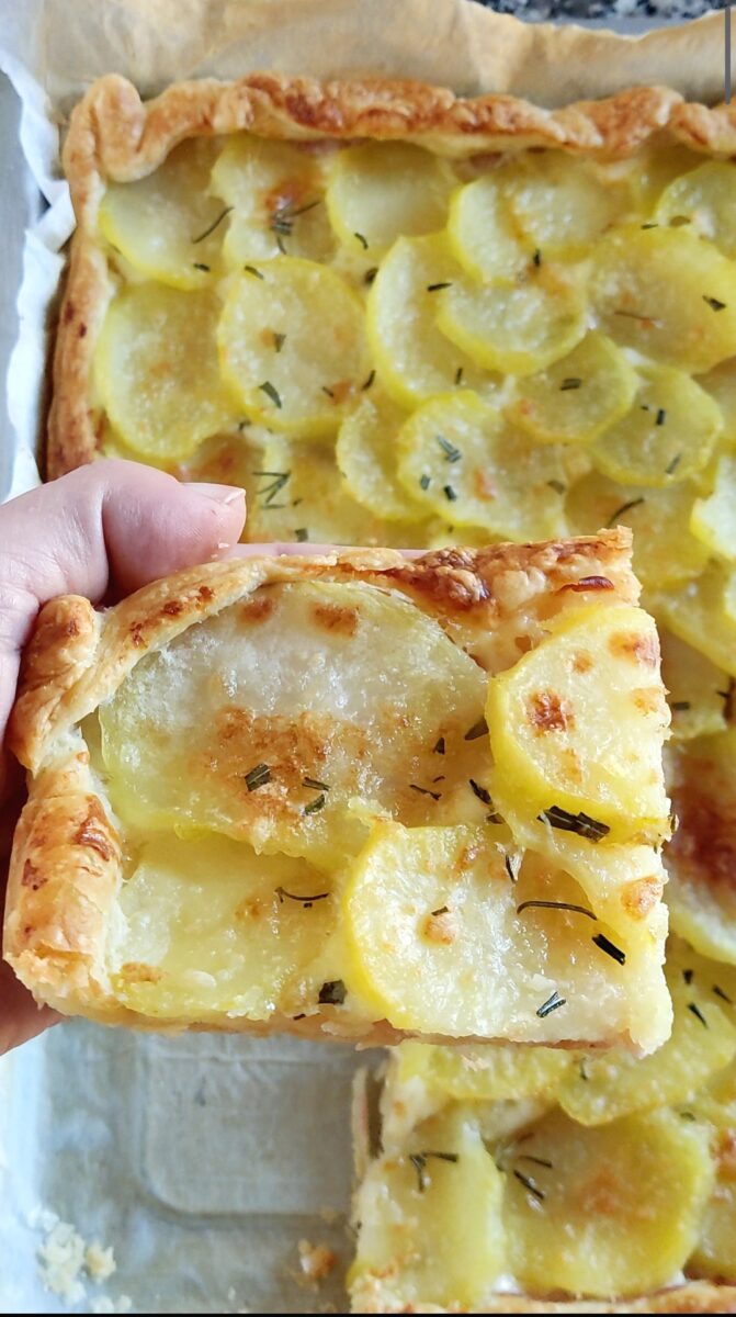 TORTA DI SFOGLIA CON PATATE La Più Buona E Saporita