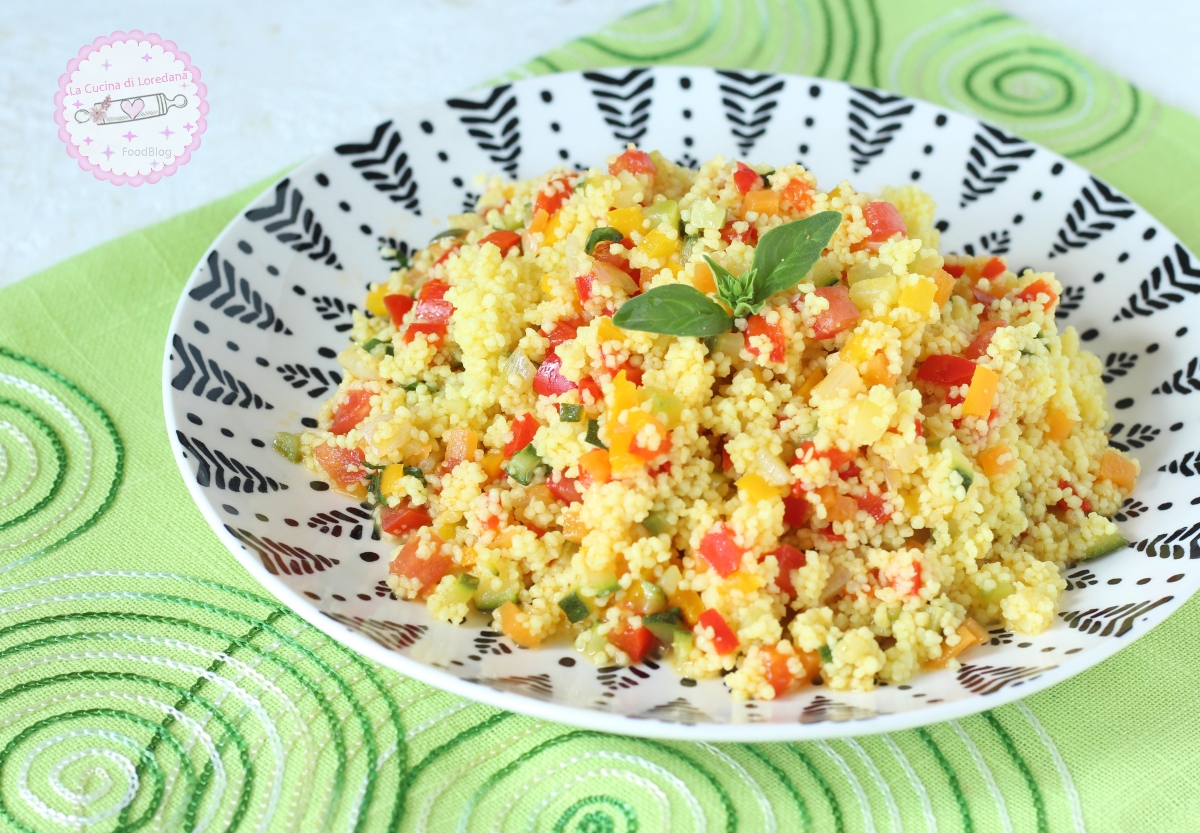 COUS COUS CON VERDURE Fresco, Leggero E Buonissimo