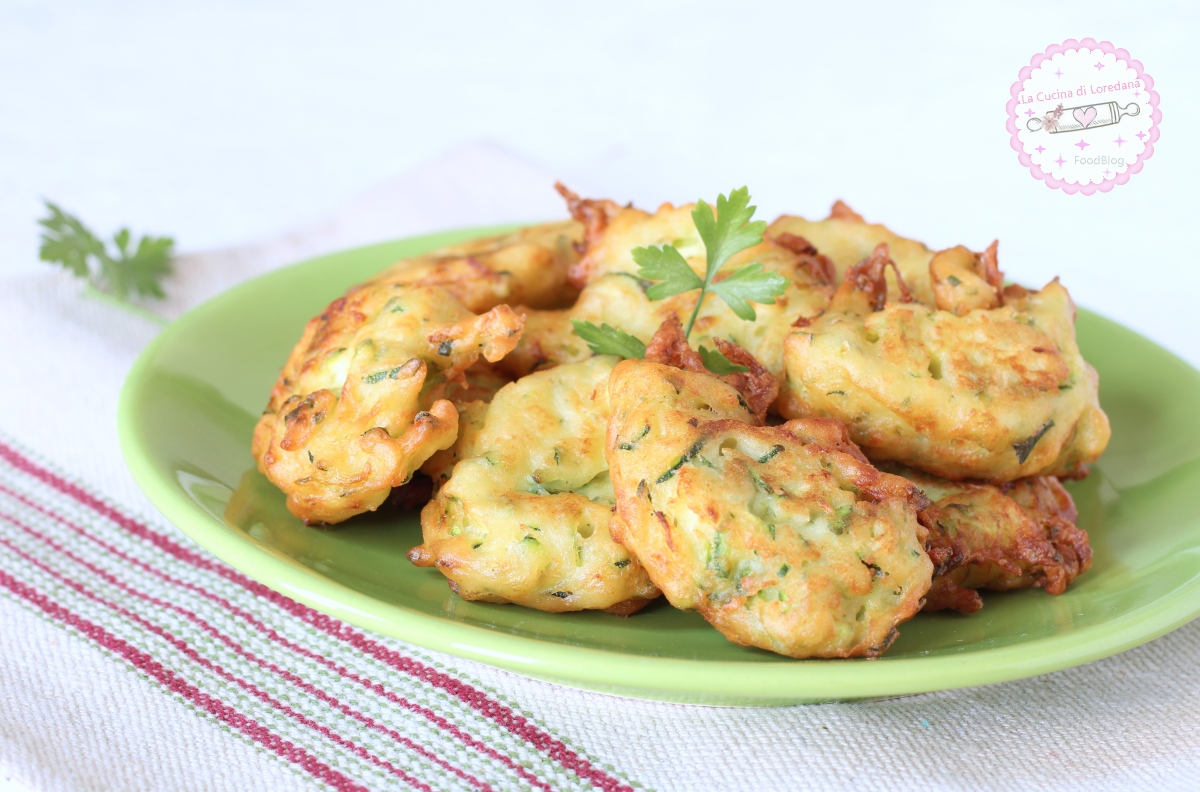 FRITTELLE DI ZUCCHINE CON RICOTTA le più buone che avete assaggiato