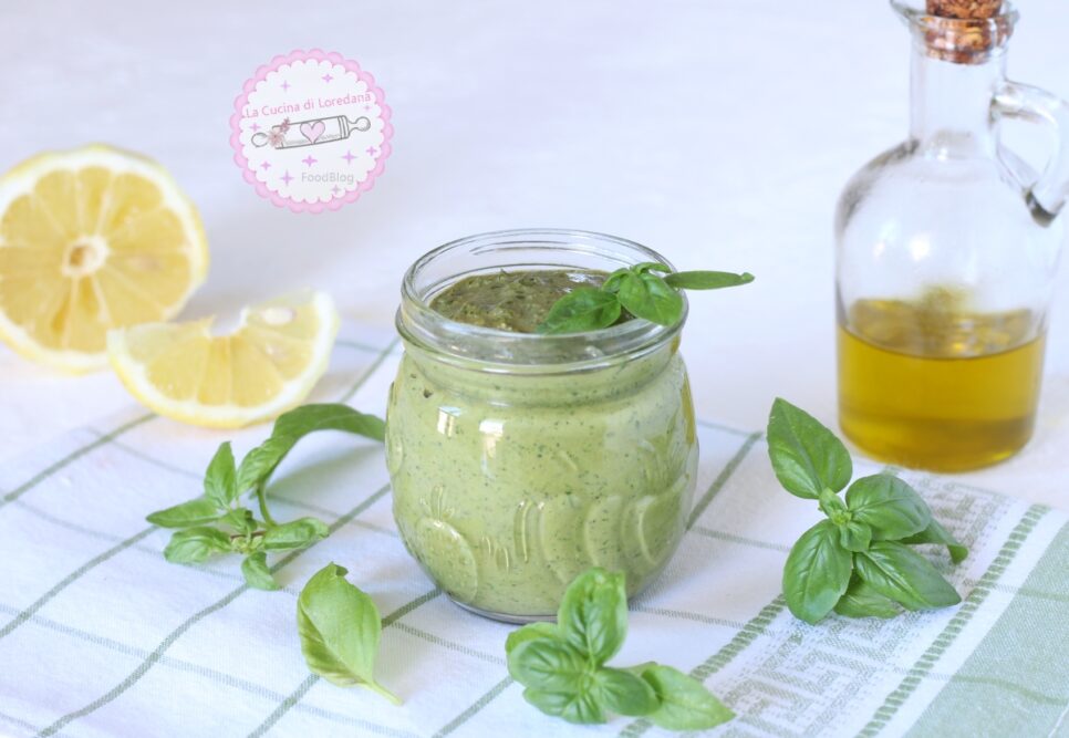 PESTO DI BASILICO E LIMONE la ricetta più buona dell'estate