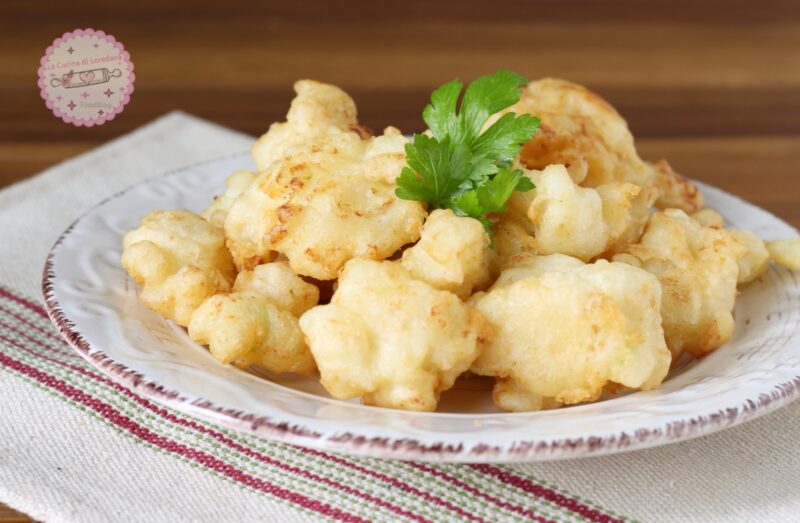 frittelle di cavolfiore in pastella