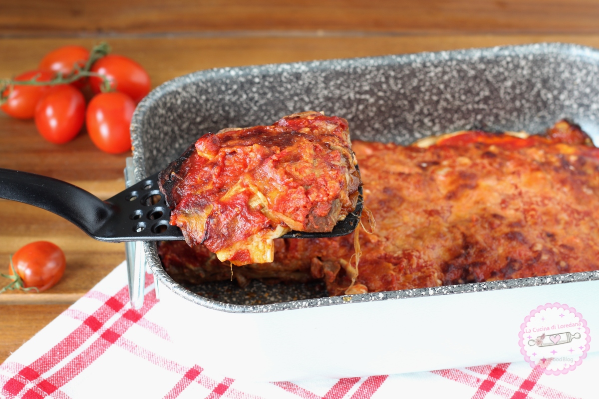 parmigiana di zucchine friggitrice ad aria