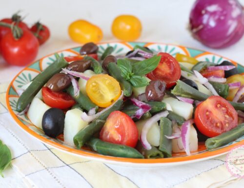 INSALATA DI FAGIOLINI CON PATATE una ricetta leggera e freschissima