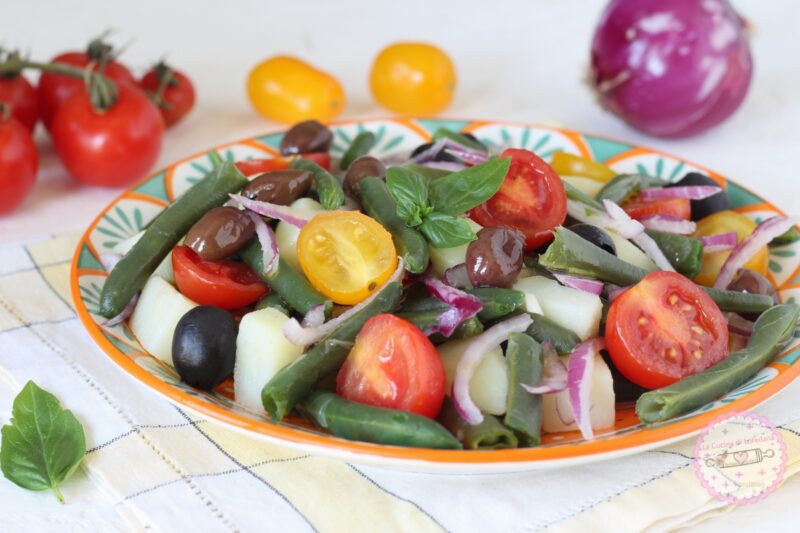 insalata di fagiolini con patate