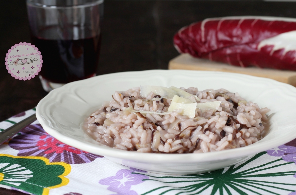risotto con il radicchio