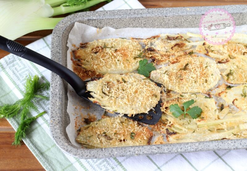 finocchi gratinati al parmigiano