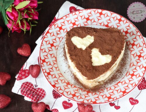 TIRAMISU’ DI SAN VALENTINO un dolcissimo cuore per festeggiare l’amore