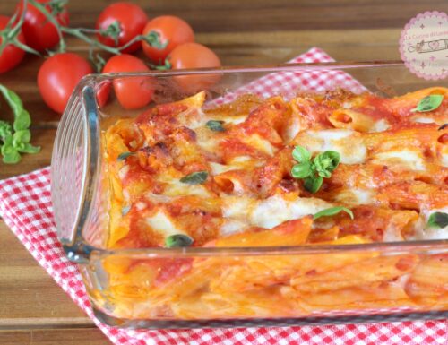 PASTA AL FORNO ALLA SORRENTINA il primo piatto che conquista tutti a tavola